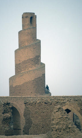 Spiral minaret at Abu Dulaf