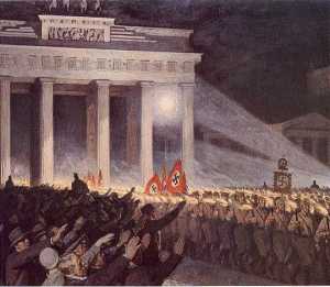 (Figure 14) Arthur Kampf - 'Nazi Seizure of Power', (1938)