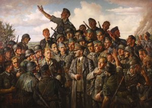 (Figure 13) Emil Scheibe - 'Hitler at the Front', (1943)