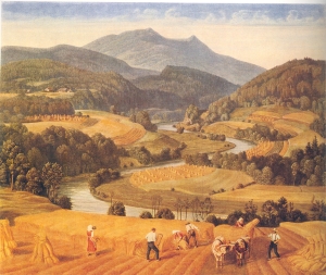 Karl Alexander Flugel - 'Harvest', (1938)